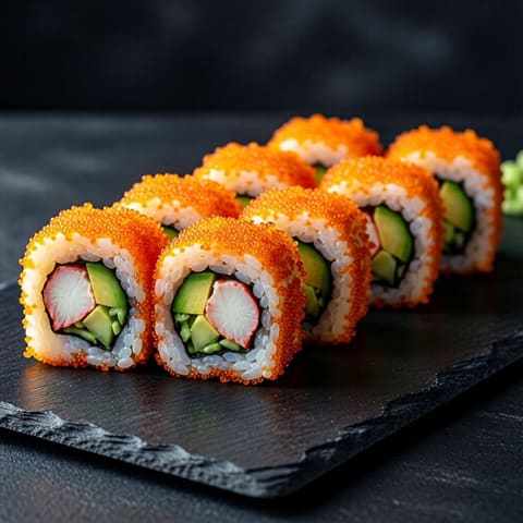Калифорния с крабом